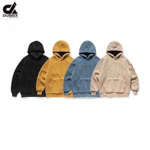 เสื้อฮู้ดแบบสวมหัวผ้าฟลีซคอตตอน 100% สไตล์สตรีทแวร์สำหรับฤดูหนาว ไซส์พลัสสำหรับผู้ชาย ลายเรียบ รับผลิตตามแบบ (OEM) เป็นมิตรกับสิ่งแวดล้อม คุณภาพสูง - Product Image 1