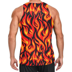 เสื้อกล้ามโพลีเอสเตอร์/ ผ้าฝ้ายขนาดใหญ่พิเศษสำหรับผู้ชายเสื้อออกกำลังกายเล่นฟิตเนสใส่ได้ทั้งชายและหญิงระบายอากาศได้ดีโลโก้ตามสั่ง - Product Image 4