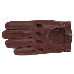 Gants en cuir de conception personnalisée de haute qualité Gants en cuir confortables En stock Gants en cuir - Product Image 5
