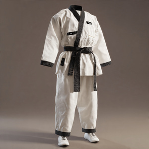 Martial Arts Karate Uniform Boxing Fighter Karate Suit Twill Judo <b>Trainer</b> Uniforms - Product Image 5