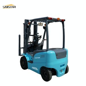 Sanstar รถยกนิวเมติกไฟฟ้า1.5ตัน FE15K พร้อมมอเตอร์ไฟฟ้ากระแสสลับและแบตเตอรี่ที่นั่งสำหรับอุตสาหกรรมค้าปลีก - Product Image 6