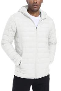 Chaqueta Bomber de Invierno para Hombre, Gruesa, de Lona, Informal, Personalizada, para Primavera, al por Mayor, con Capucha, Cuello Alto, Logotipo Frontal - Product Image 3