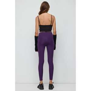 Mid Waist Casual Chiffon <b>Leggings</b> <b>Side</b> <b>Pocket</b> Nylon Spandex Yoga Pants 3XL Camo Leopard Tie Dye Pattern Seamless Technique Logo - Product Image 6