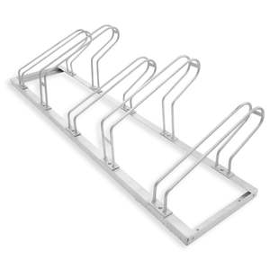 Soporte de Estacionamiento para Bicicletas Galvanizado de Cinco Piezas 40x175 cm para Barrera de Estacionamiento de Coches y Equipos de Estacionamiento - Product Image 1
