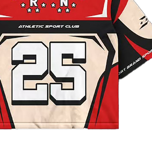 Camiseta de fútbol personalizada con estampado de sublimación de malla, ropa de calle, camiseta de fútbol personalizada, camiseta de fútbol OEM para hombre, camiseta cuadrada de fútbol - Product Image 5