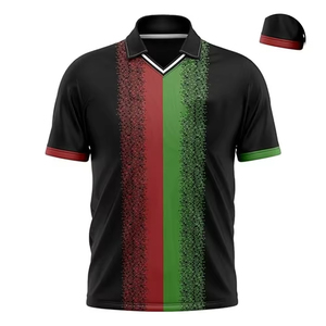 Elegante Camiseta de algodón de manga corta con cuello redondo personalizada, diseños de camisetas de Cricket para ropa de calle tejida e impresión Digital - Product Image 4
