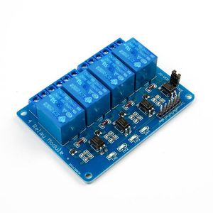 Module de relais 5V à 4 canaux avec isolation optocoupleur et indicateurs LED pour systèmes solaires - Product Image 5