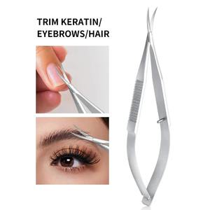 Dovetail Curved Stainless Steel Spring Scissors for Cuticle <b>Nail</b> Removal Beauty Tools - Product Image 3