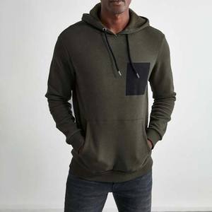 Sudaderas con Capucha para Hombre de Color Rojo, Logotipo Personalizado Bordado, Ropa Casual de Invierno con Bolsillos, Manga Larga, Alta Calidad - Product Image 6