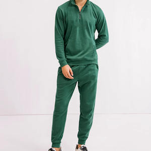 100% coton sur mesure Slim Fit hommes survêtement respirant nouveau Design été vêtements de sport plaine polaire adulte survêtements hiver - Product Image 5