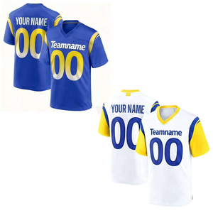 Vêtements de sport pour le football américain, maillot de rugby pour hommes, conçu spécifiquement pour les équipes privilégiant à la fois la durabilité et le style - Product Image 1