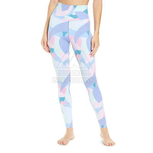 Fitness Wear Women Sublimation <b>Legging</b> New Style Plain Women Sublimation <b>Leggings</b> With <b>Pocket</b> - Product Image 2