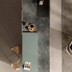 JY Project Customized Modern European Style <b>Kitchen</b> Sink Design Melamine <b>Kitchen</b> Cabinet Commercial <b>Kitchen</b> Cabinets - Product Image 6