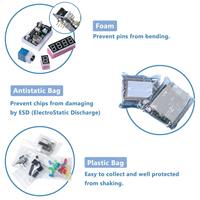 Kit de Robótica ELEGOO UNO R3 Super Starter con Tutorial para IDE Compatible con 12+ USB Infrarrojos Inalámbricos para Proyectos