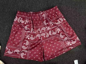 Pantalones cortos de malla de poliéster 100% para hombre, cintura elástica cómoda, pantalones cortos con estampado de sublimación gráfica personalizada para hombre, el mejor estilo callejero - Product Image 4