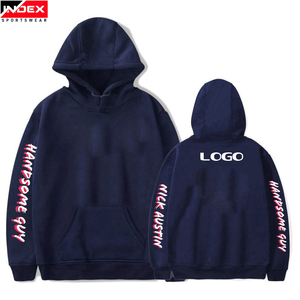 เสื้อมีฮู้ดสำหรับผู้ชายผ้าคอตตอนพิมพ์ลายพัฟทำจากโพลีเอสเตอร์แบบแห้งเร็ว - Product Image 2