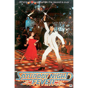Lot de 2 affiches murales musicales Grease & Saturday Night Fever pour ajouter du style et de l'ambiance à votre espace - Product Image 1