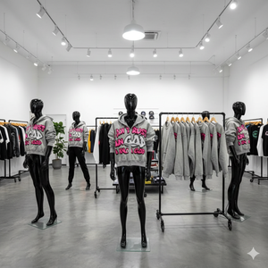 2026 New Premium Grey <b>Zip</b> <b>Up</b> <b>Cropped</b> <b>Hoodie</b> With Bold Rexfit Logo Soft Fabric Casual Streetwear Casual Streetwear Comfort - Product Image 3