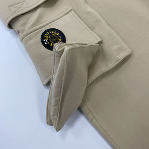 Pantalones Jogger Personalizados Lavados OEM para Hombre, Pantalones Cargo Holgados, Pantalones Deportivos con Cordón Alto, Pantalones Deportivos Casuales Sólidos de Talla Grande, Pantalones Holgados - Product Image 6