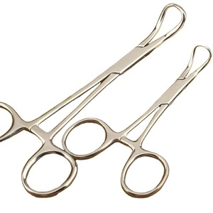 Forceps hémostatiques HERMANN MEDITECH HM-HF-109, pince chirurgicale de serrage, pince à serviette manuelle en acier inoxydable, instrument de maintien - Product Image 4