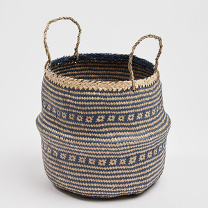 Cesta para el vientre de algas marinas de alta calidad con asas, artesanía multifunción, diseño personalizado, fabricante de Vietnam - Product Image 2