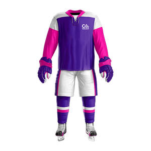 Maillots de hockey personnalisés à la mode Maillots de hockey sublimés Pro Uniforme de hockey sur glace - Product Image 3