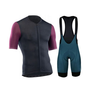 Ensemble maillot et cuissard de cyclisme personnalisables Nouveau design Chemise confortable sublimée Personnalisation de la quantité anti-style - Product Image 5