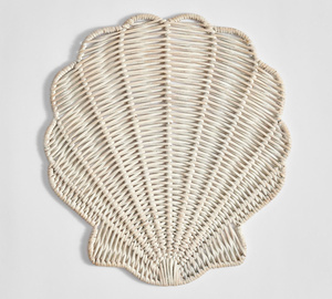 Napperons en rotin tissé à la main coquillage écologique pour fête napperon en rotin - Product Image 4