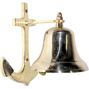 Metal Craft <b>Hand</b> Bell With Wood Handle Wholesale Restaurant Service High Quality Home Decorative Item New Design Top Product - Product Image 5