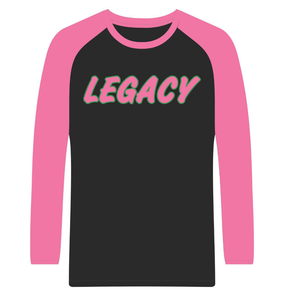 Gorro Negro Legacy de la Hermandad Griega para Mujer, Rosa y Verde, Ropa de Invierno Tejida para Hermandad Universitaria - Product Image 5