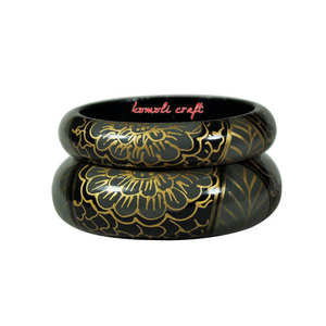 Twisted <b>Rope</b> Style Handmade Resin Bangle Vintage Inspired Carved <b>Bracelet</b> Unique Fashion Jewelry Perfect for Collectors - Product Image 5