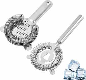 Vente chaude En Acier Inoxydable Cocktail Passoire Bar Tige Passoire Bar Deluxe Passoire Bar Outil - Product Image 1