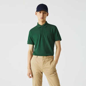 Polos personalizados transpirables de fábrica al por mayor, Polo informal de piqué de algodón de gran tamaño de alta calidad - Product Image 1