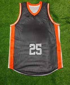 Uniforme de basket-ball unisexe personnalisable de haute qualité, ensemble grande taille et respirant, maillot de basket-ball imprimé d'été - Product Image 3