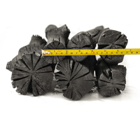 Meilleures ventes de charbon de bois noir en bois dur massif naturel sans fumée pour barbecue du Vietnam-Mangrove/ Longan/Bois de café