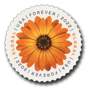 Global Forever Floral Postage Mailing Stamps Sticker Edición limitada Stamp Stickers Reward International Gift Souvenir Collect - Product Image 4