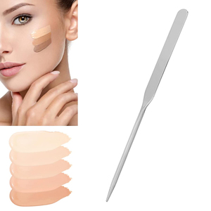 Spatule de mélange de maquillage à une extrémité en acier allemand personnalisé pour les cosmétiques de beauté outils de maquillage personnalisés - Product Image 4