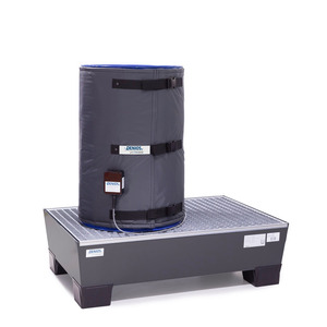 Giacca riscaldante DENIOS pro-line, regolatore di temperatura digitale, per fusti da 200 litri - Product Image 1