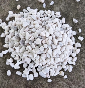 Vietnam Milky White Pebble Cream White <b>Stone</b> for Exposed Aggregate Resin Flooring <b>Stone</b> Pebble Gravel Tumbled <b>Stone</b> Pebble - Product Image 2