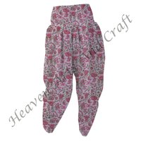 Imprimé meilleure qualité personnalisé main bloc femmes pur coton vêtements d'été Patiala pantalon confort Fit pour les femmes tenue quotidienne