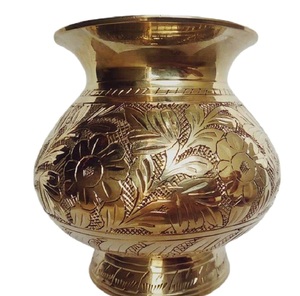 Olla de agua antigua, Lota de latón para almacenamiento, maceta, decoración del hogar, artículos de regalo, superventas, diseño personalizado en venta al por mayor - Product Image 6