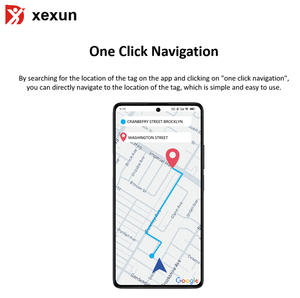Xexun Api, Alternativa a AirTag, Pulsera AirTags, Timbre para Bicicleta, Rastreador Bluetooth AirTags, Mini AirTag, Collar para Perro con AirTag - Product Image 5