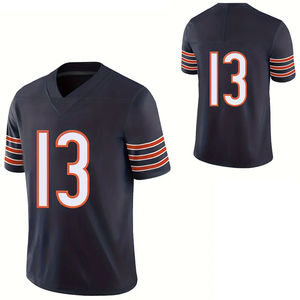 Camiseta de Fútbol Americano Transpirable con Estampado Personalizado por Sublimación, Tejido de Malla, Alta Calidad, Ropa para Adultos, Manga Corta - Product Image 6