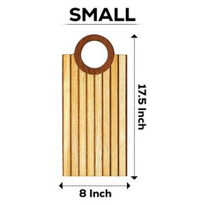 ชุดเขียงไม้ 3 ชิ้น ดีไซน์หรูหรา ทันสมัย เหมาะสำหรับเตรียมอาหารและจัดจานอย่างมีสไตล์ จากประเทศอินเดีย - Product Image 2