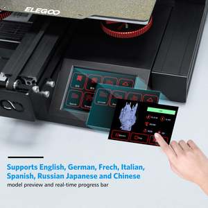 Impresora 3D FDM ELEGOO Neptune 2S, Automática, Portátil, Conexión USB, para Laboratorio/Educación, Pantalla LCD, Nivelación Automática SLM, 1 Año de Garantía, PLA - Product Image 6