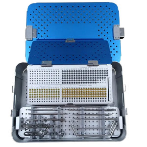 Endo Tech Medical Surgical <b>Neurosurgery</b> Orthopedic Surgery Spinal Pedicle Screw Orthopaedic Cervical Spine <b>Instruments</b> Set CE - Product Image 1