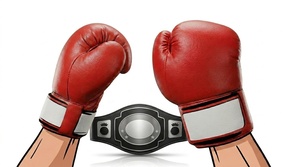 Gants de boxe personnalisés en PU de haute qualité, durables, avec protections imprimées et équipement en microfibre pour l'entraînement de boxe - Product Image 5