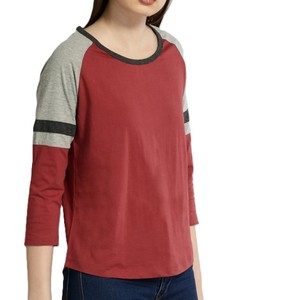 Service OEM Vêtements décontractés imprimés sur mesure pour femmes T-shirts à manches courtes Marque privée pour femmes à bas prix et manches longues - Product Image 1