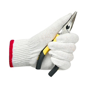 High Quality White Soft Cotton <b>Gloves</b> New Design Washable Safety Inspection <b>Gloves</b> <b>Light</b> Duty Personal Protective Daily Use - Product Image 5