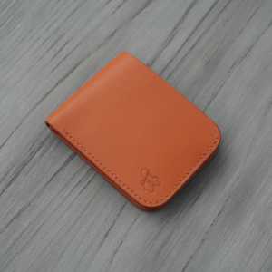 Portefeuille en cuir fait main WF Leathercraft No.55 (couleur Tan italien) - Product Image 3